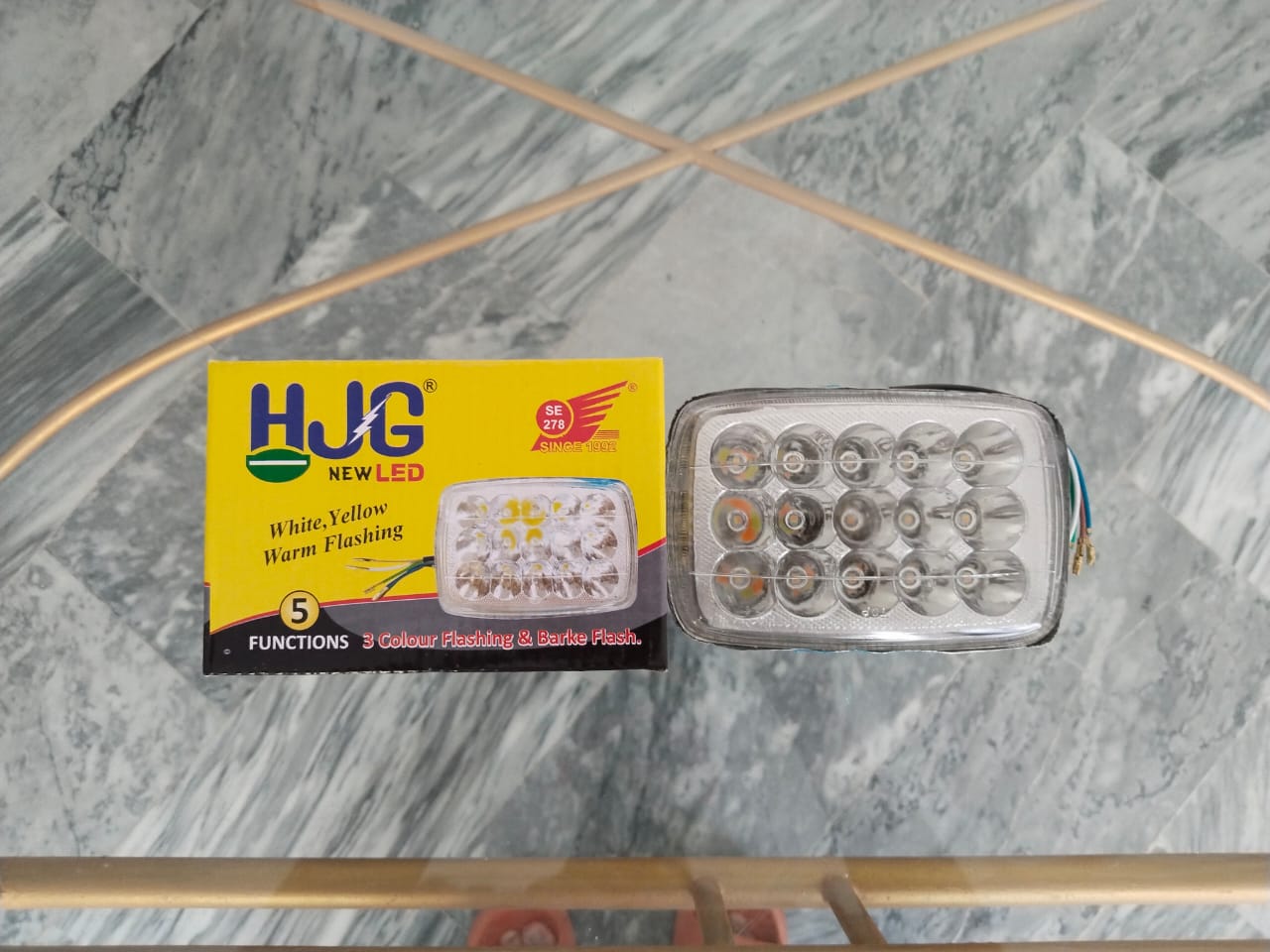 HJG LED Headlight Beam for CD70 & CG125