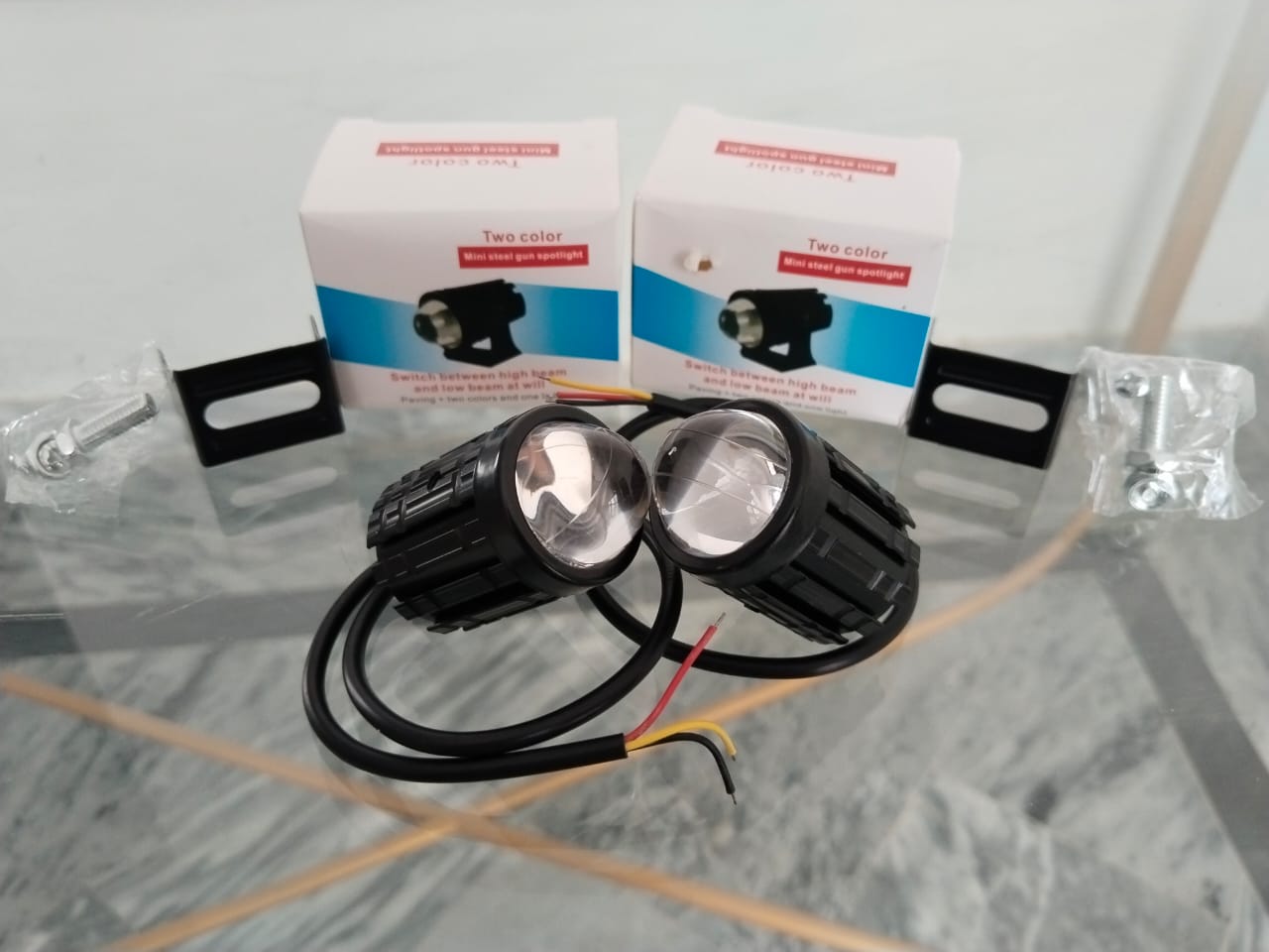 External LED (Pair) for Bikes and Cars